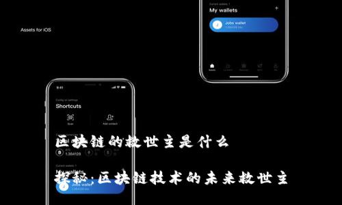 区块链的救世主是什么

探秘：区块链技术的未来救世主